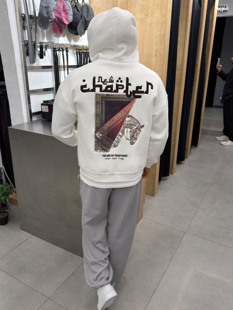 Yep Sweatshirt Beyaz