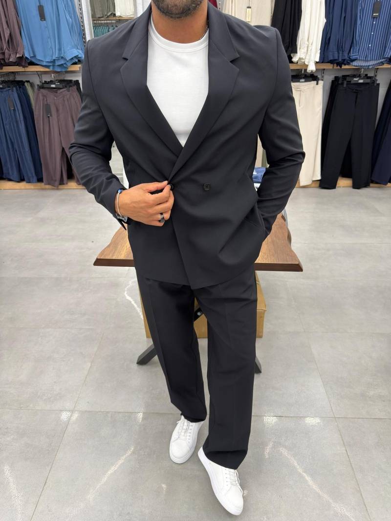 Ziver Premium Takım Elbise Siyah