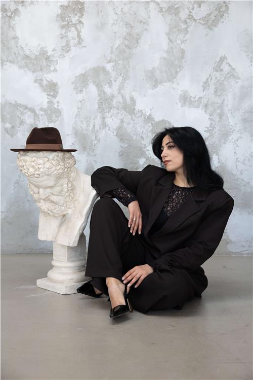 Oversize Takım Kahve