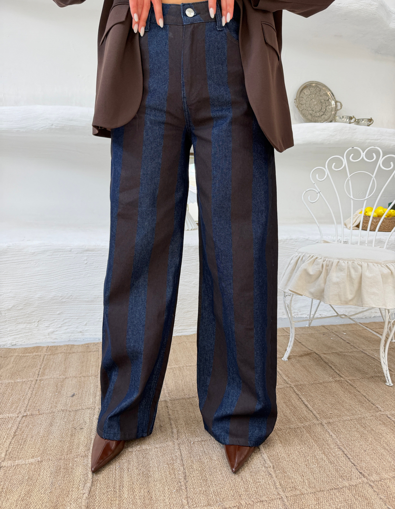 Tasarım Denim Jean Kahve