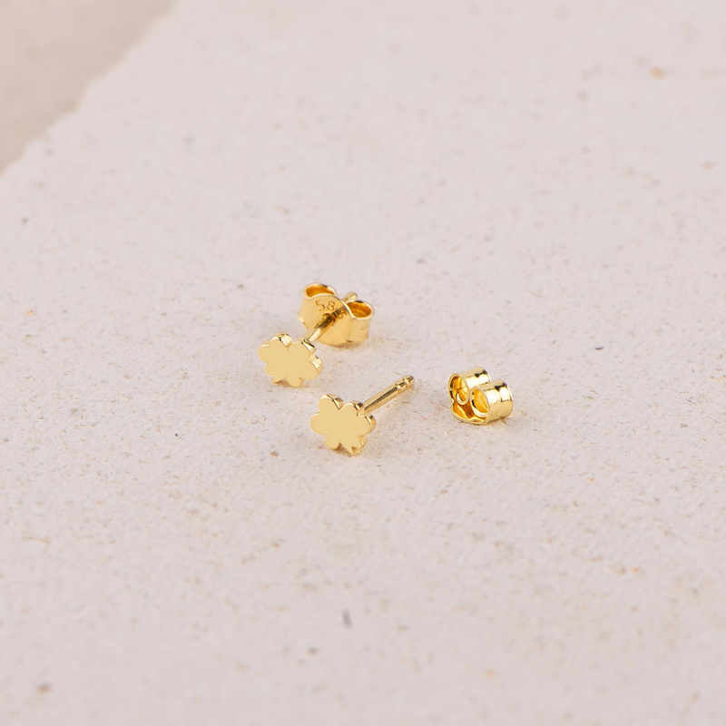 14 Ayar Altın Minik Kelebek Küpe