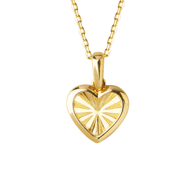 14 Ayar Altın Minik Kalp Kolye