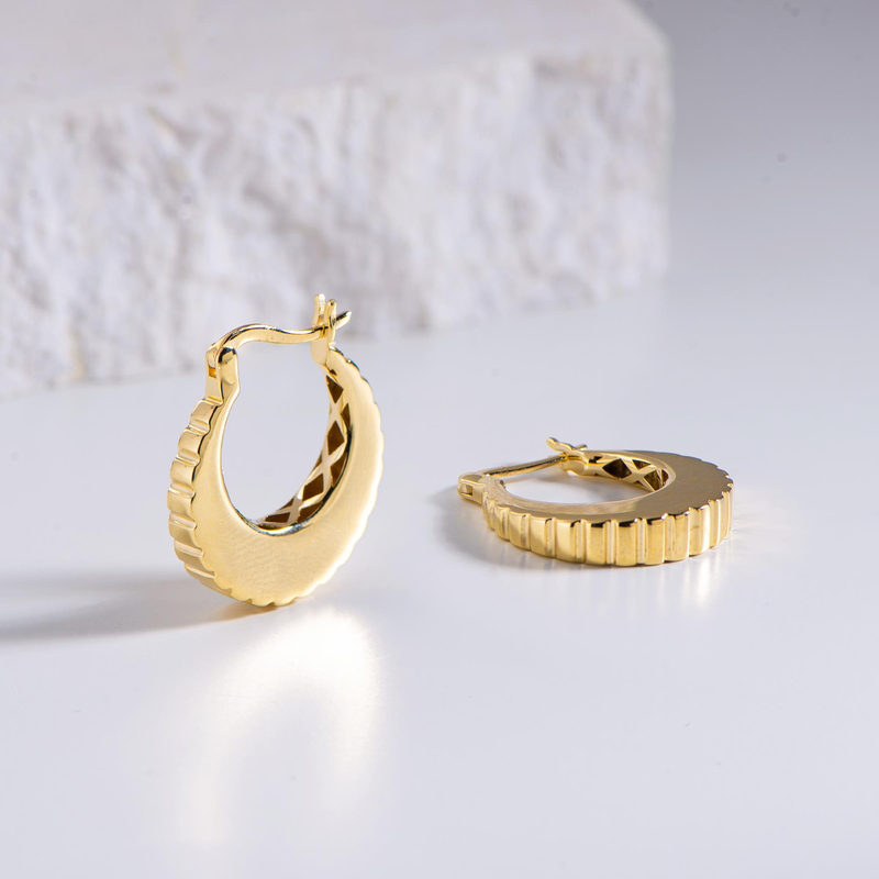 14 Ayar İtalyan Altın Küpe