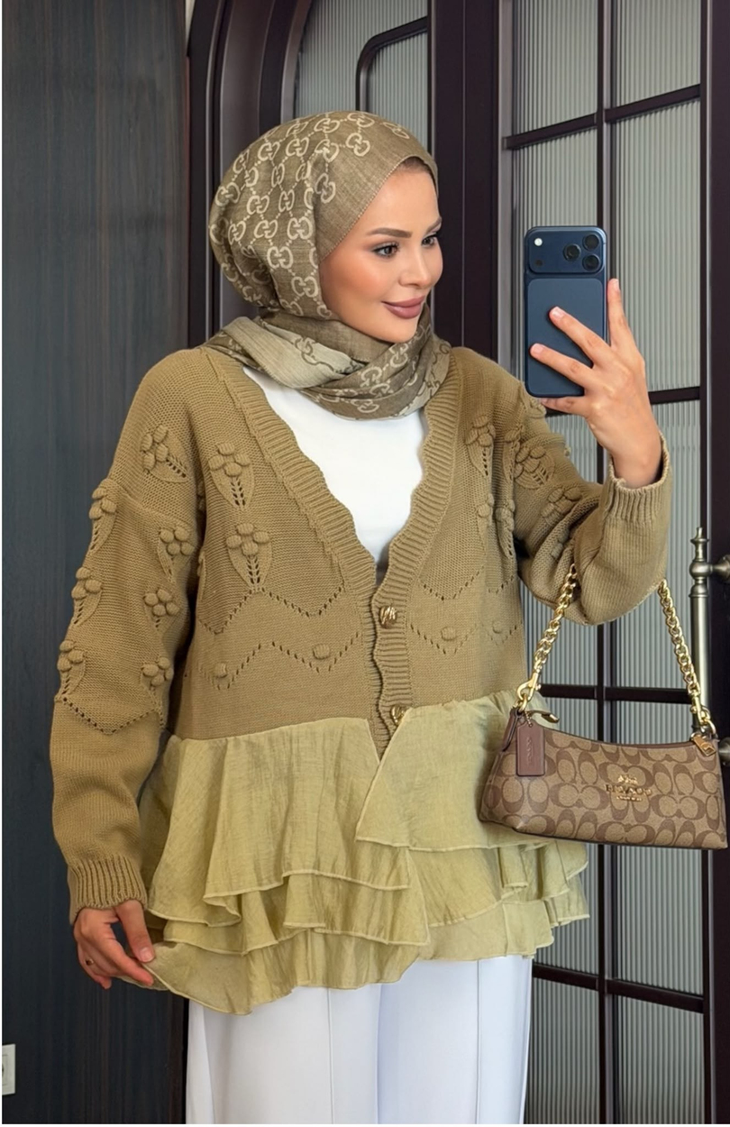 Dolly Hırka Yeşil