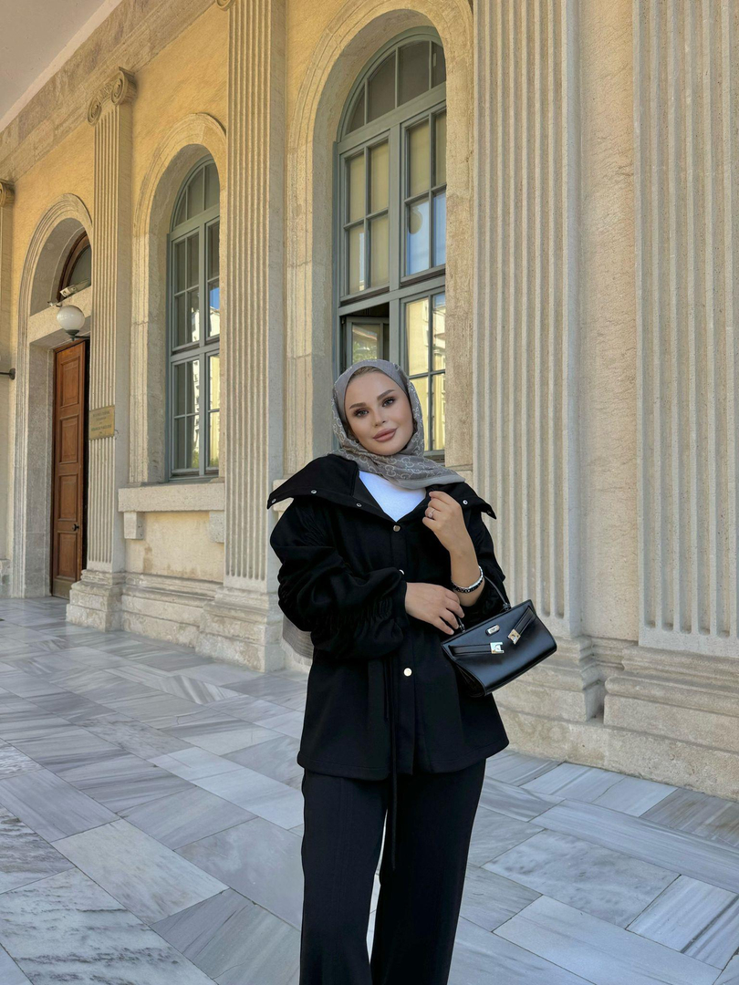 BÜZGÜLÜ TAKIM SİYAH