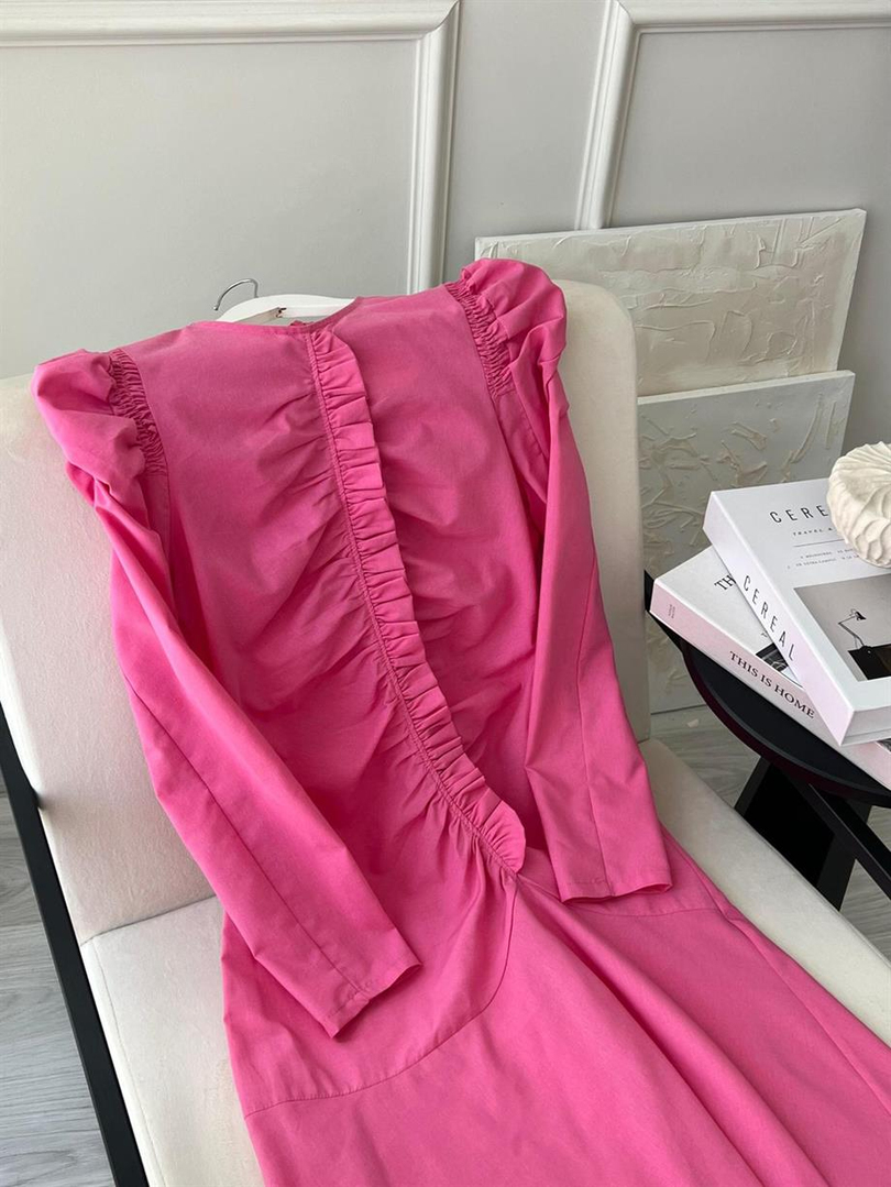 ULLA ELBİSE PEMBE