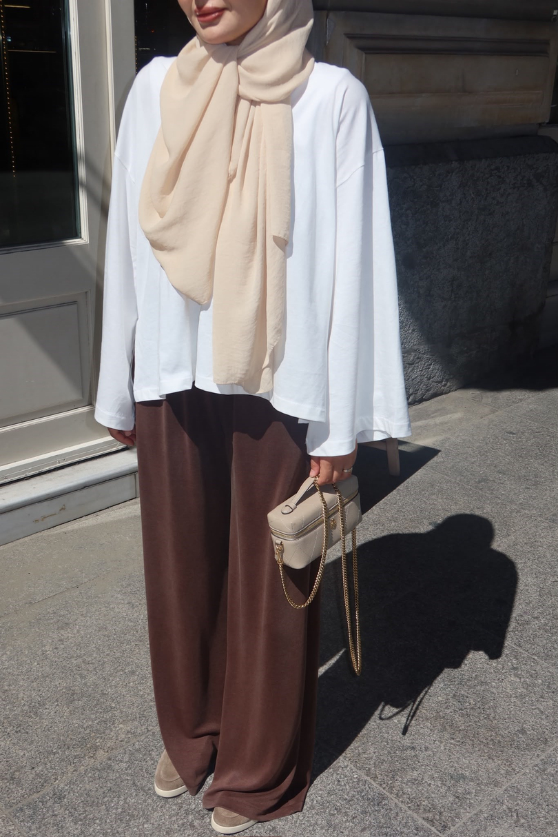 Basic Modal Pantolon Kahve