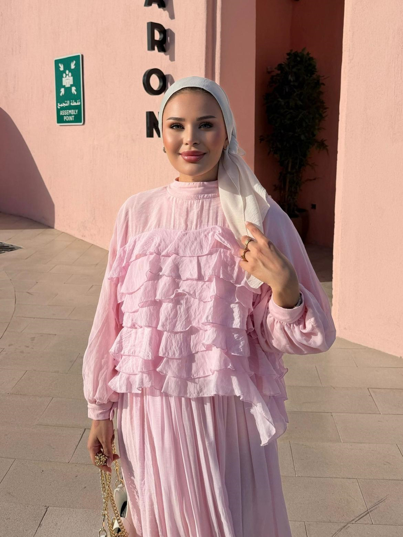Begga Etekli Takım Pembe