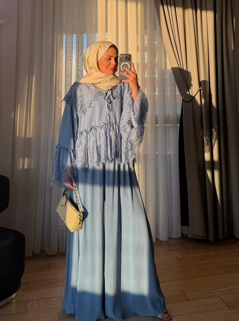 Lolly Pantolonlu Takım Mavi