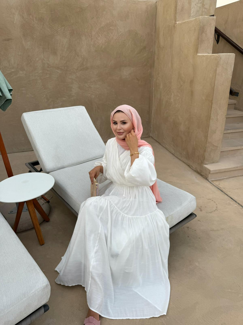 WANDA ELBİSE EKRU 