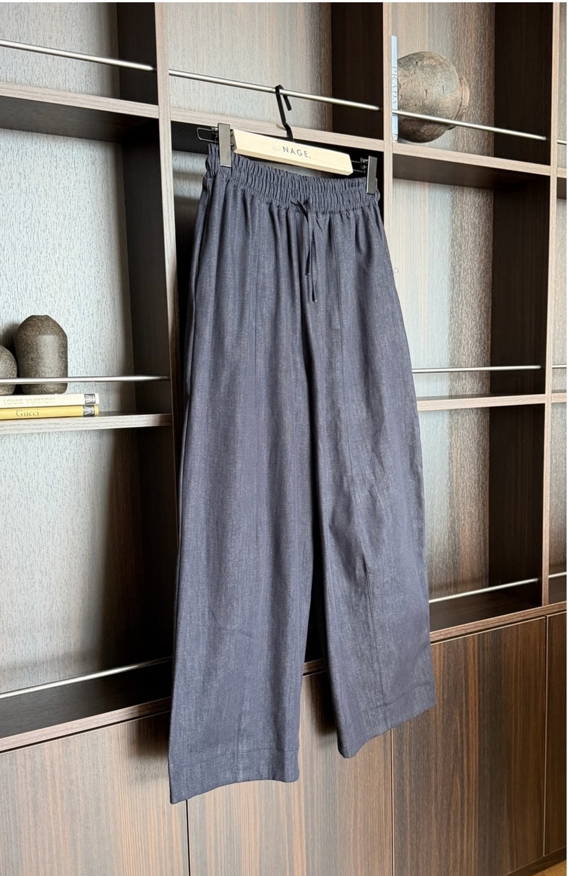 Barrel Denim Pantolon Lacivert