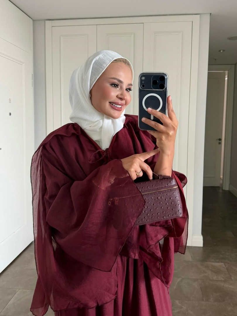 Affa Pantolonlu Takım Bordo