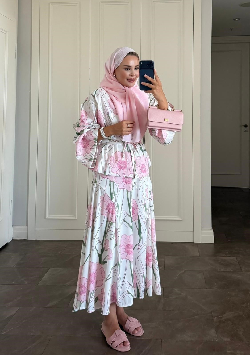 etekli takım pembe