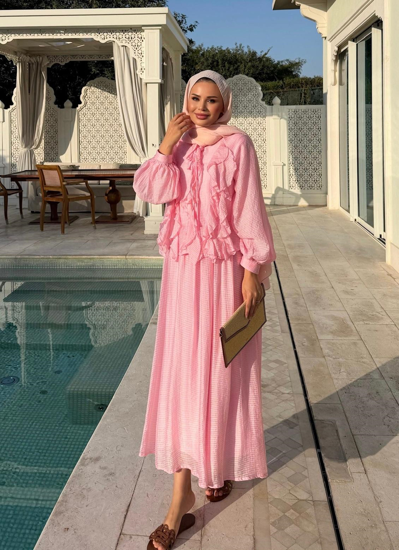 Neva Etekli Takım Pembe