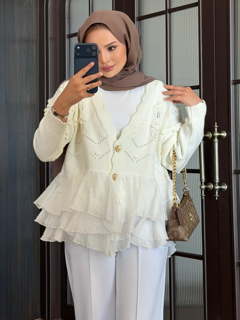 Dolly Hırka Ekru