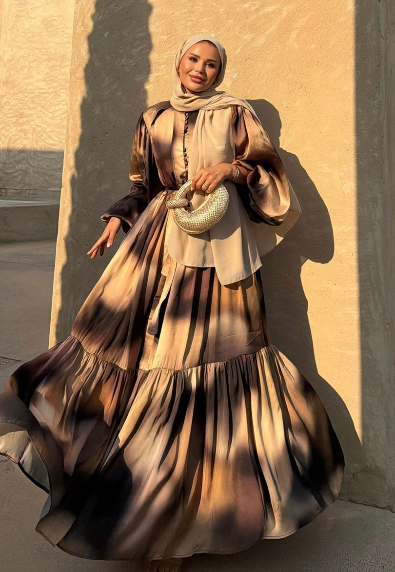 Zaina Elbise Kahve