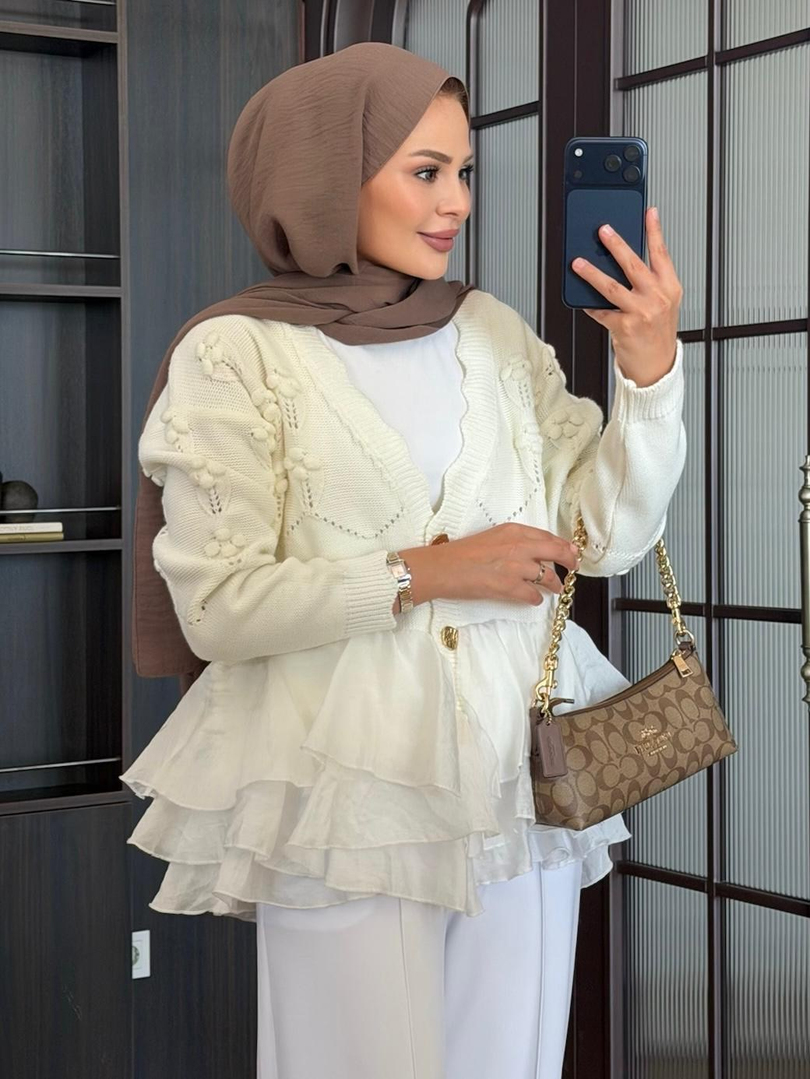 Dolly Hırka Ekru