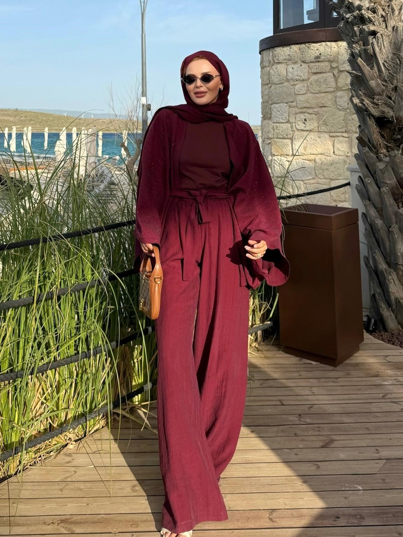 İrina Takım Bordo