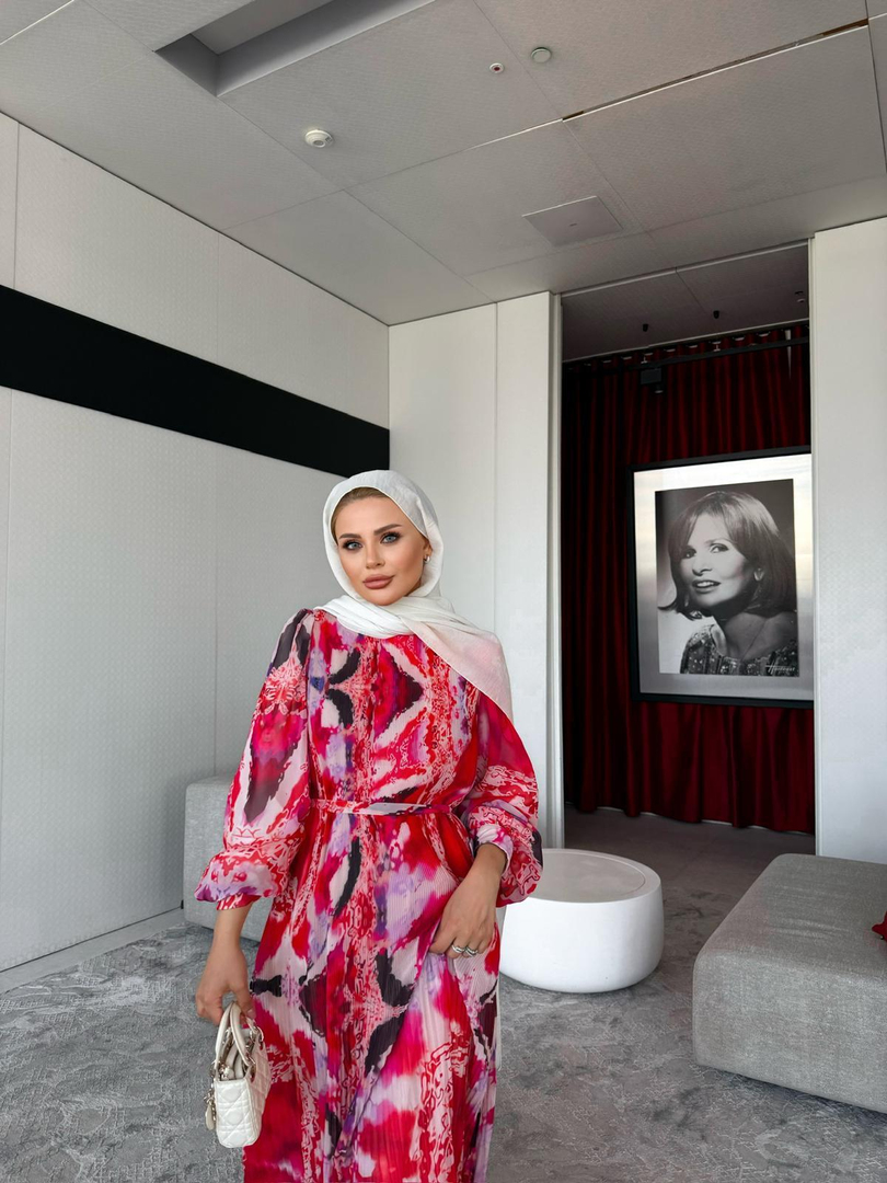 ROSE ELBİSE PEMBE
