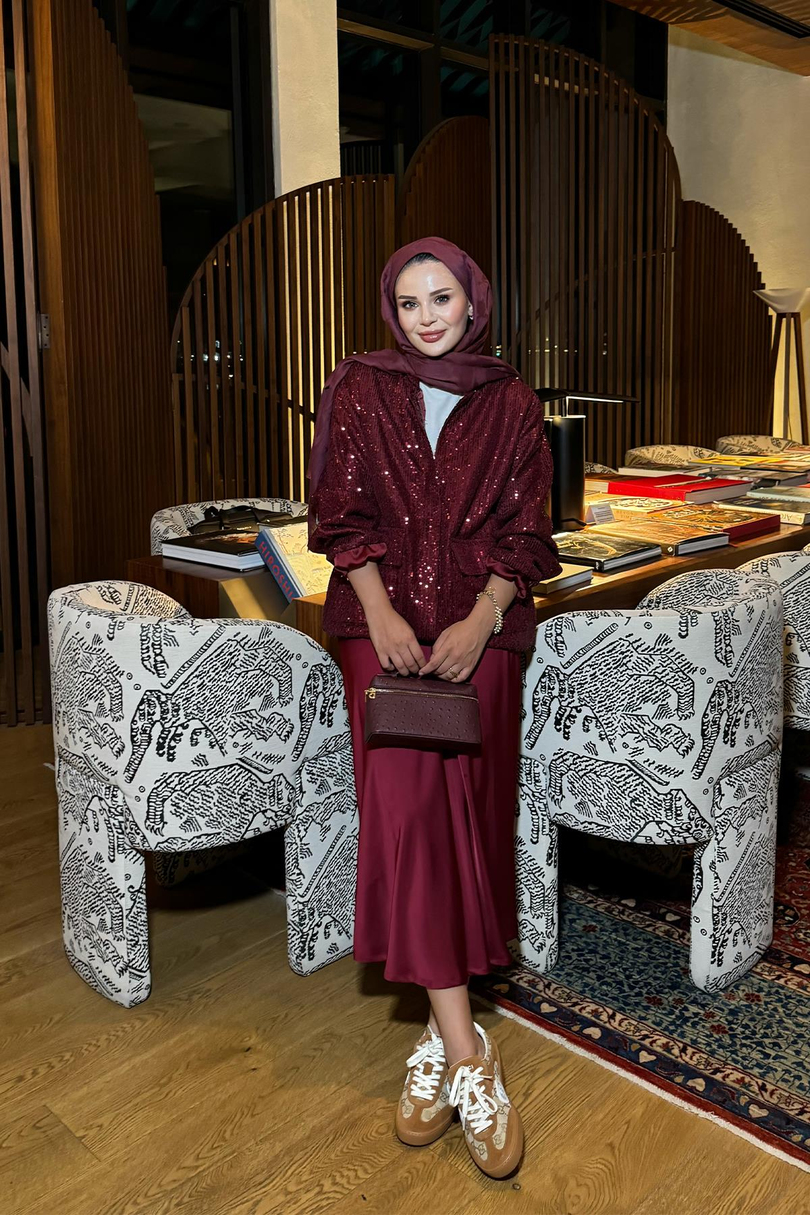 Pullu Gloria Bomber Ceket Bordo