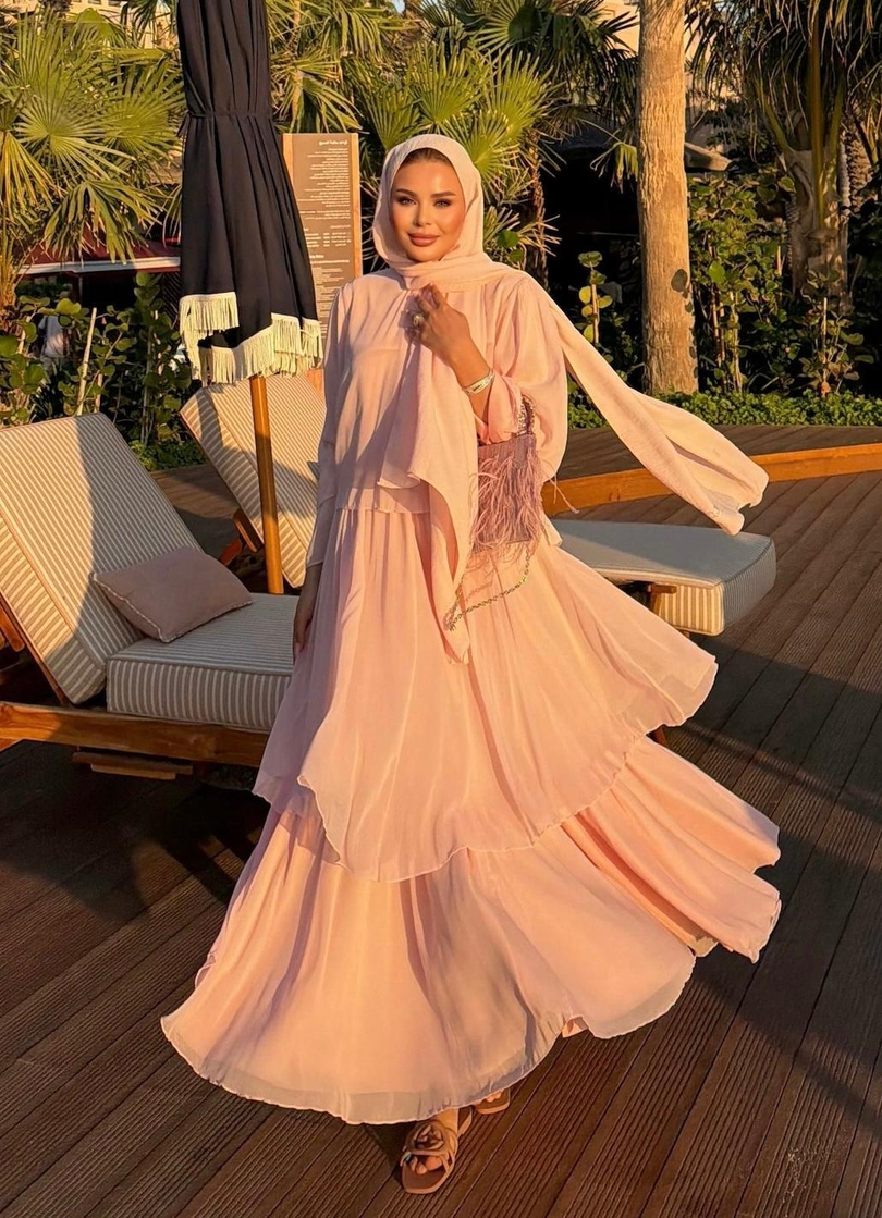 Nora Etekli Takım Pembe