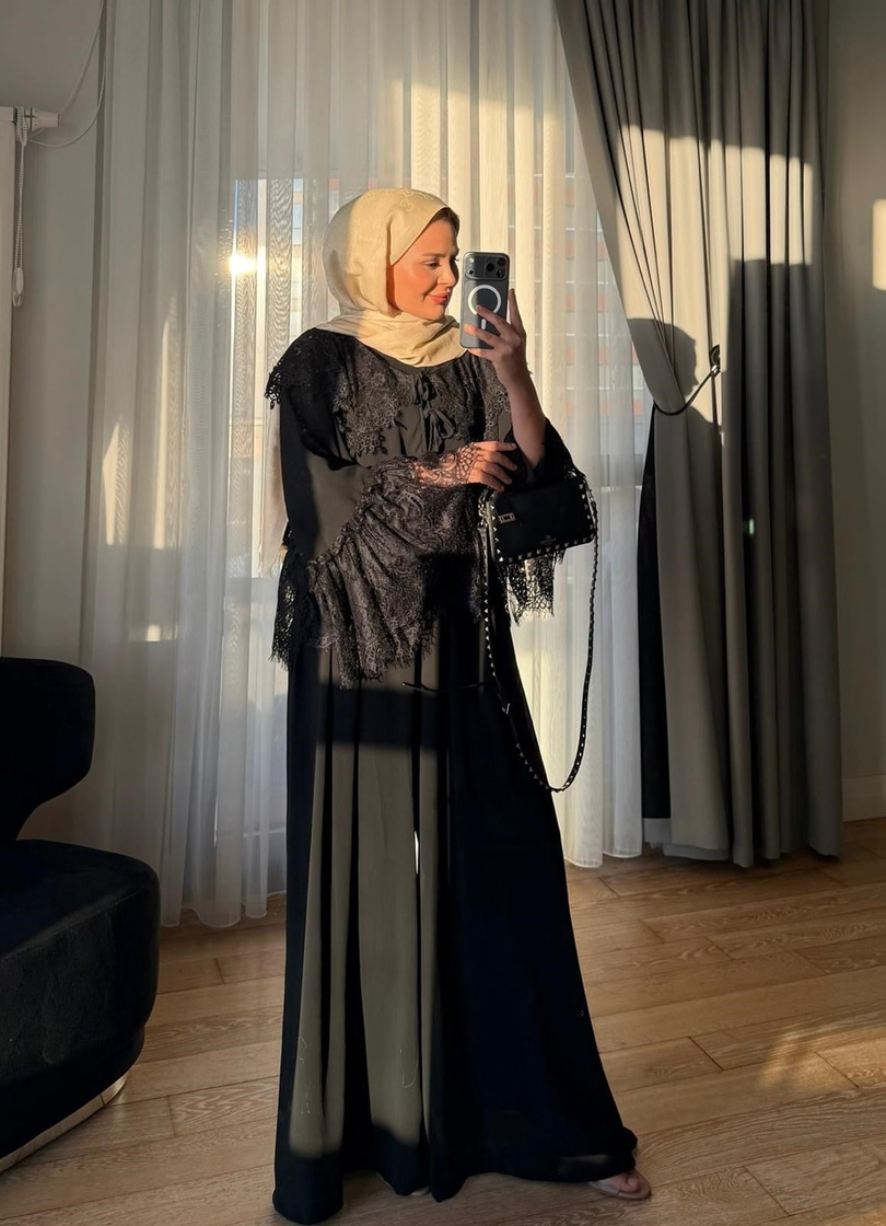 Lolly Pantolonlu Takım Siyah