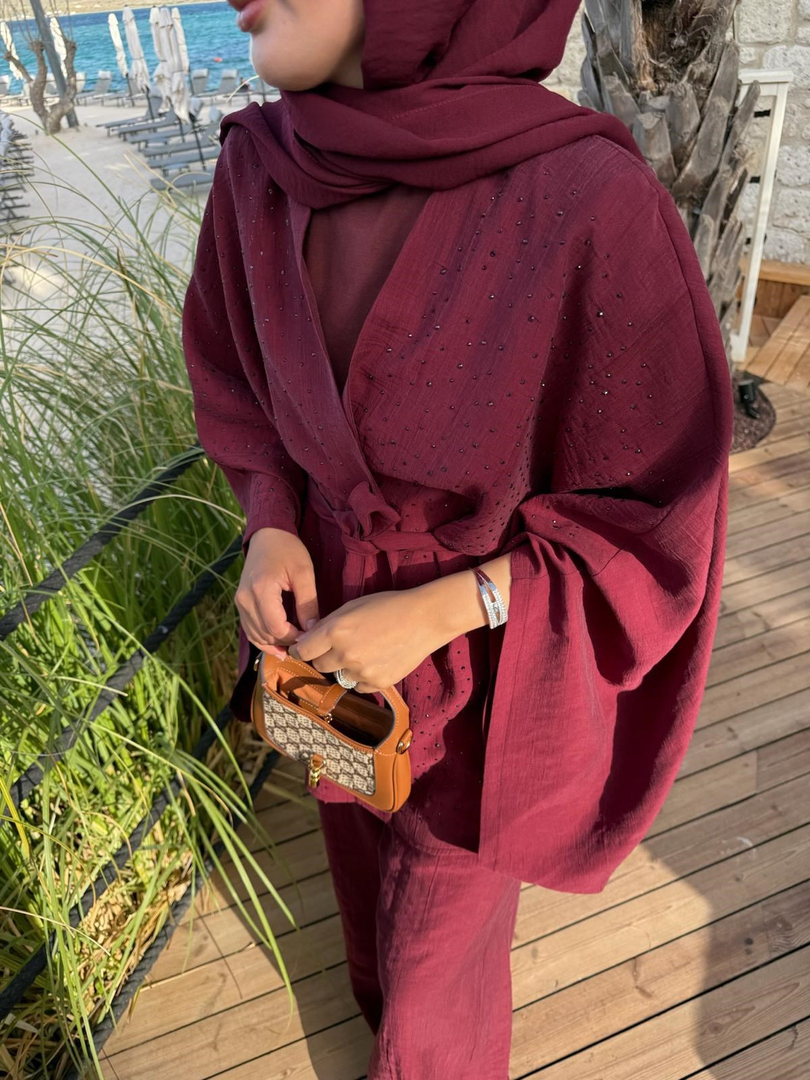 İrina Takım Bordo
