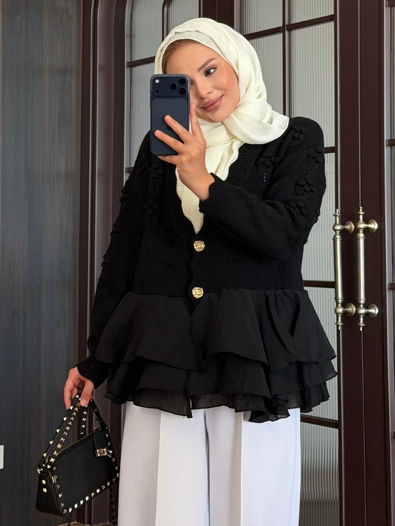 Dolly Hırka Siyah