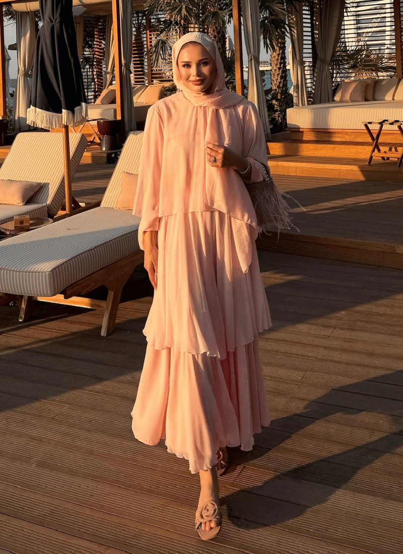 Nora Etekli Takım Pembe