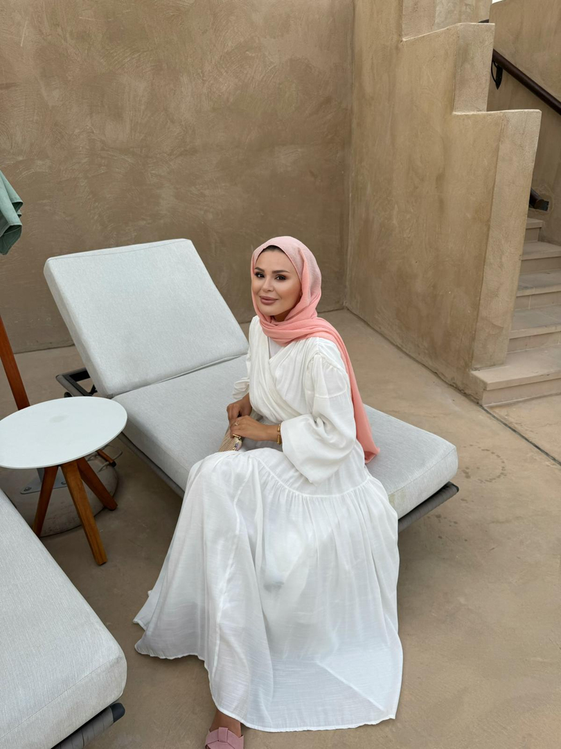 WANDA ELBİSE EKRU 