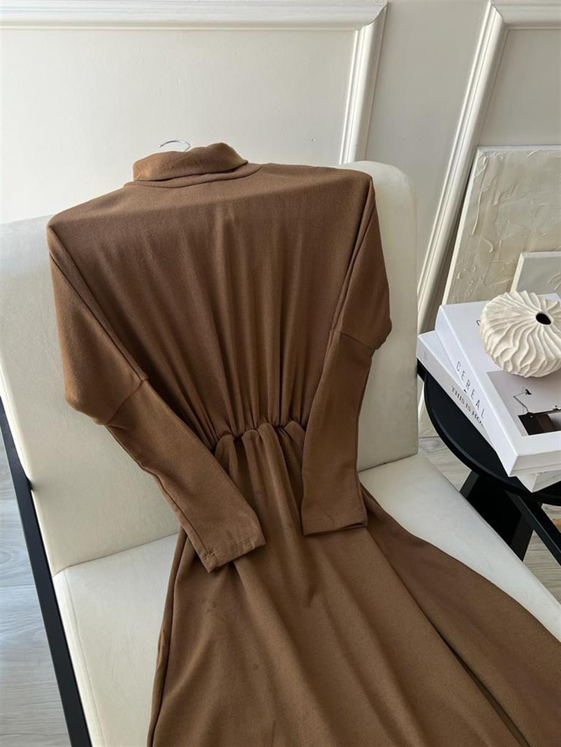 FAV ELBİSE CAMEL 