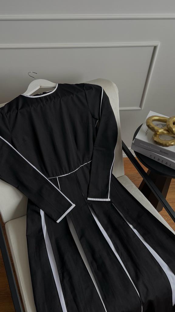 VALENTİN ELBİSE SİYAH