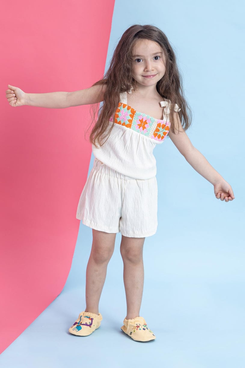 Lovely Hyper Pastel Sarı Barefoot Akıllı Patik