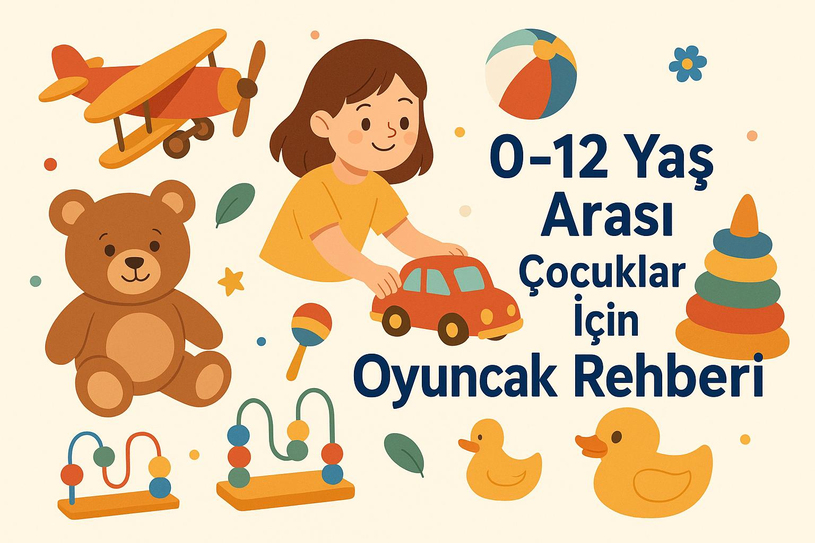 0-12 Yaş Arası Çocuklar İçin En Uygun Oyuncaklar