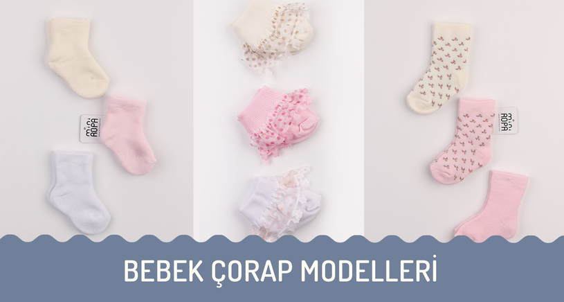 bebek çorap modelleri