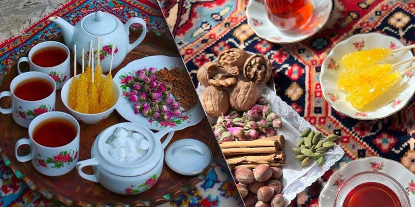 چای ایرانی خوش‌عطر در ترکیه؛ با دارچین، هل و گل محمدی