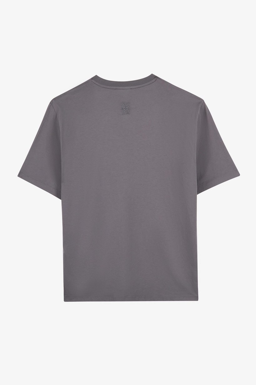 Antrasit Oversize T-Shirt - ALEG Erkek Basic Tişört