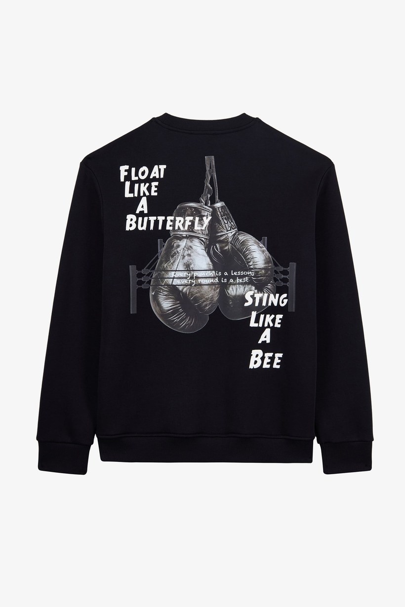 Alegion Solistice Kadın Sweatshirt 018 – Siyah 09 Boks