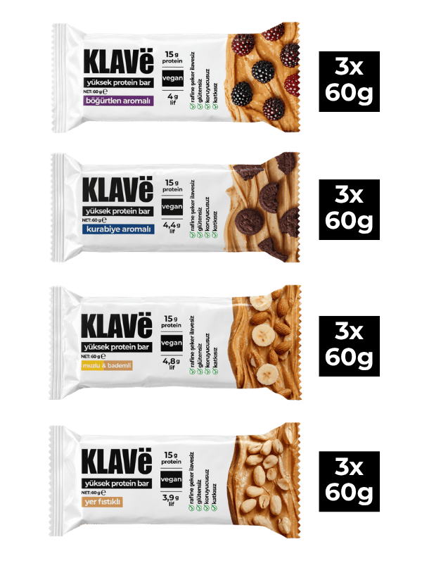 Karma Protein Bar Kutusu - 60 g x 12 Adet