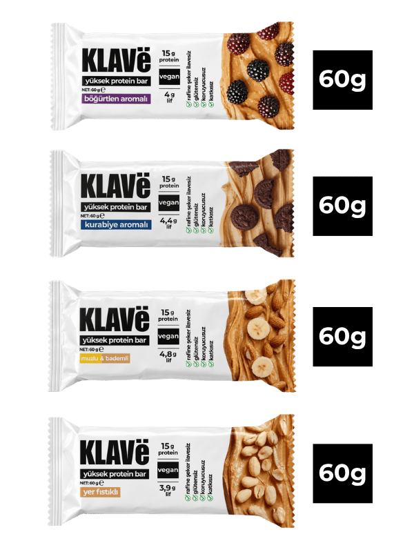 Karma Protein Bar Kutusu - 60 g x 4 Adet