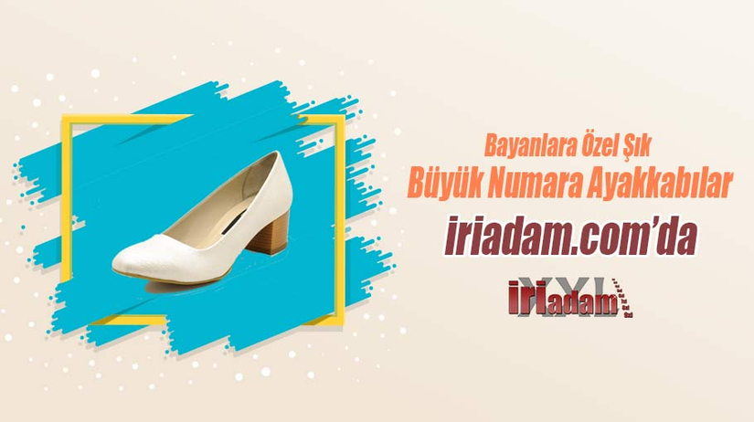 Bayanlara Özel Şık Büyük Numara Ayakkabılar