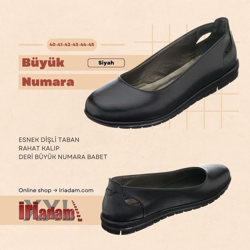 Büyük Numara Anne Ayakkabısı