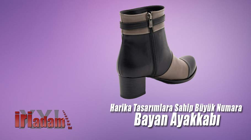 Harika Tasarımlara Sahip Büyük Numara Bayan Ayakkabı