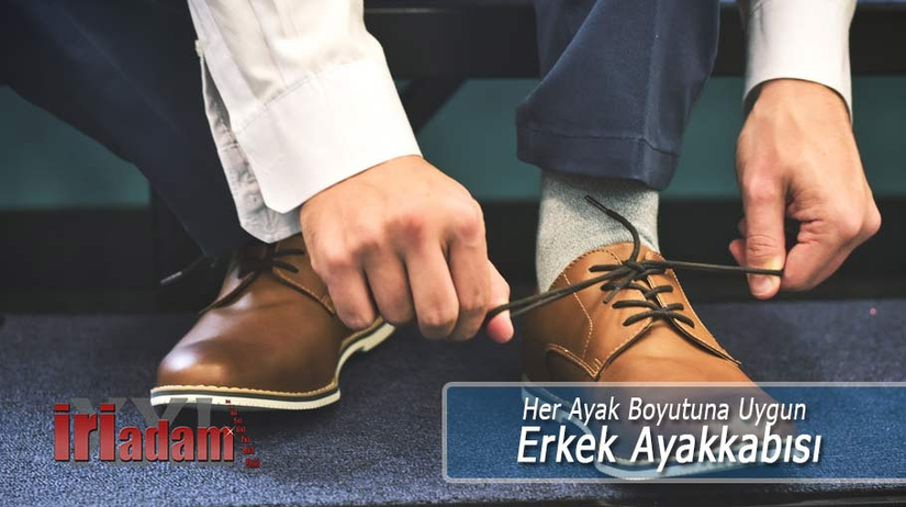 Her Ayak Boyutuna Uygun Erkek Ayakkabısı