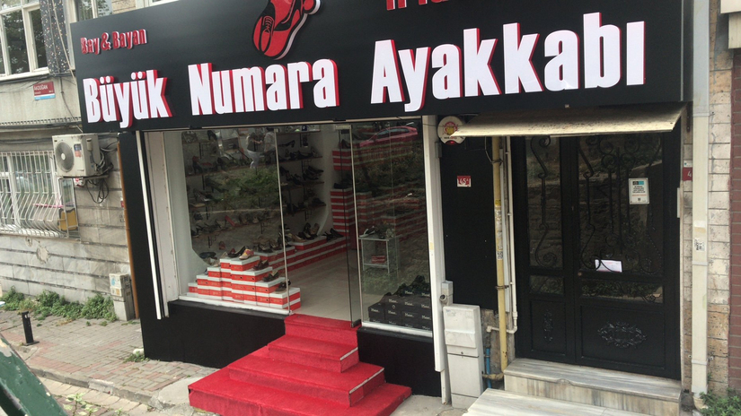 istanbul büyük numara ayakkabı