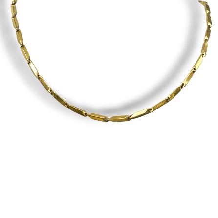 Aurum – 316L Gold Renkli Çelik Erkek Kolye