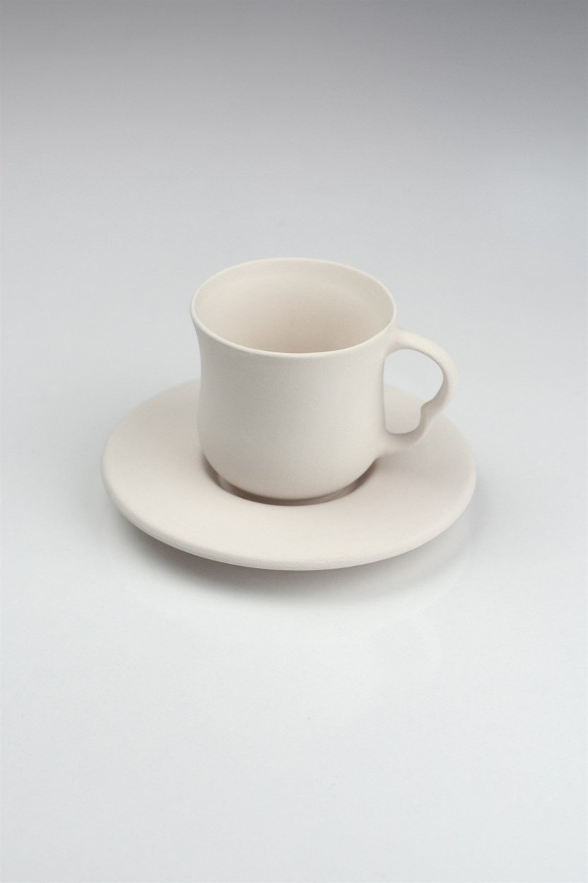 14 Cm Fincan Tabağı | Seramik Bisküvi 