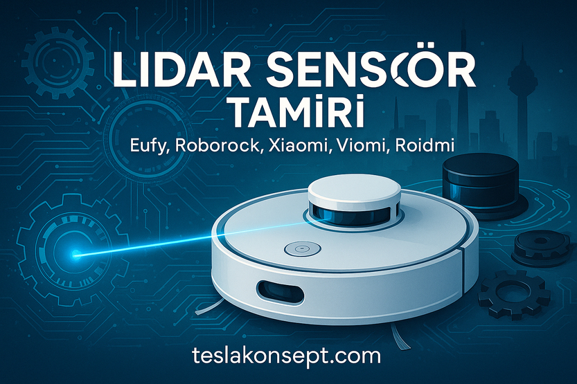 Robot Süpürge Lidar Sensör Arızası Blog Kapağı