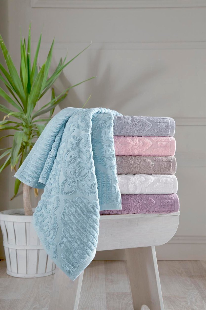 Emma Pamuk 50x90 Havlu