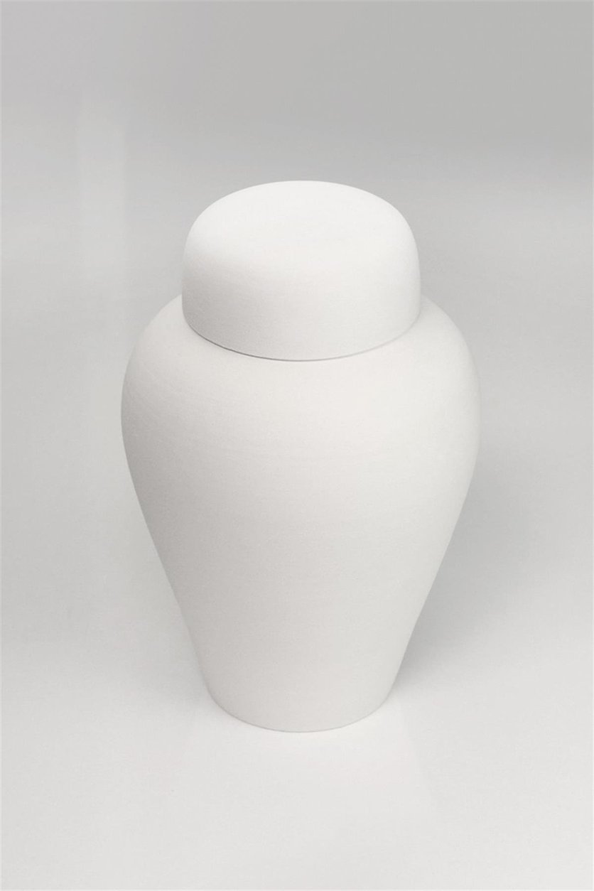 Kapaklı Küp | Seramik Bisküvi 30cm